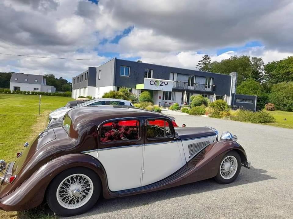 Cozy Hotel Logis Morlaix Plouigneau Exterior foto